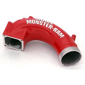 Dodge Ram 3500 Performance Air Intake - Banks Power - Monster-Ram with Boost Tube - Red - `03-`07